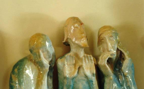 Detail of the people